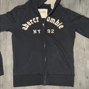 Abercrombie zip up sweater